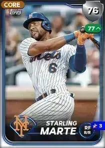 Starling Marte, 76 Live - MLB the Show 24