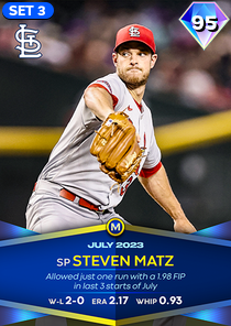 Steven Matz, 95 Monthly Awards - MLB the Show 23