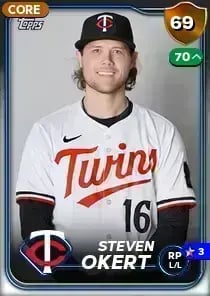 Steven Okert, 69 Live - MLB the Show 24