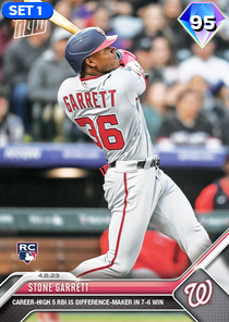 Stone Garrett, 95 Topps Now - MLB the Show 23
