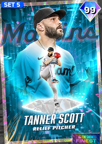 Tanner Scott, 99 2023 Finest - MLB the Show 23