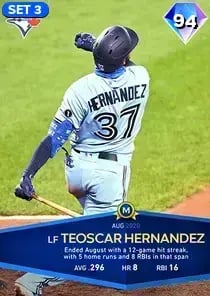 Teoscar Hernandez, 94 Monthly Awards - MLB the Show 23