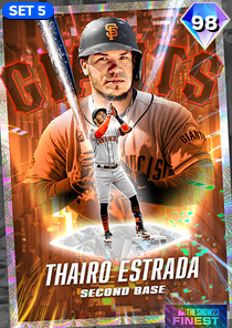 Thairo Estrada, 98 2023 Finest - MLB the Show 23