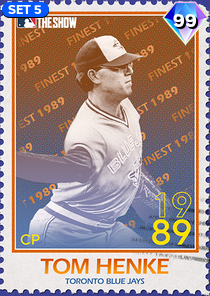 Tom Henke, 99 Finest - MLB the Show 23