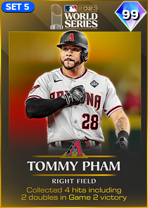 Tommy Pham, 99 2023 Postseason - MLB the Show 23