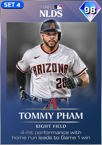 Tommy Pham, 98 2023 Postseason - MLB the Show 23