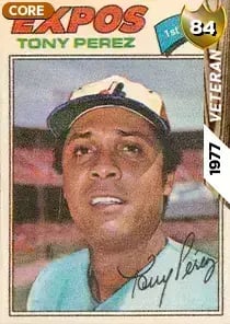 Tony Perez, 84 Veteran - MLB the Show 23