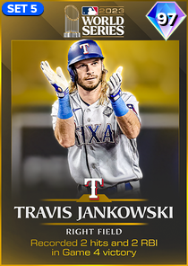 Travis Jankowski, 97 2023 Postseason - MLB the Show 23