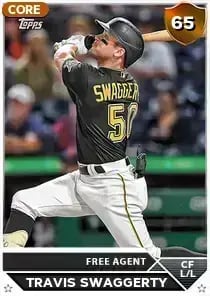 Travis Swaggerty, 65 Live - MLB the Show 23