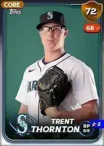 Trent Thornton, 72 Live - MLB the Show 24