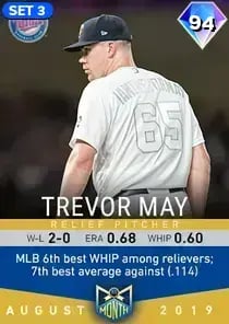 Trevor May, 94 Monthly Awards - MLB the Show 23