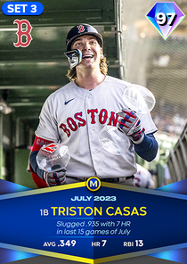 Triston Casas, 97 Monthly Awards - MLB the Show 23
