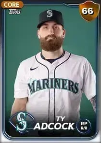 Ty Adcock, 66 Live - MLB the Show 24