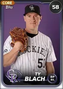 Ty Blach, 58 Live - MLB the Show 24