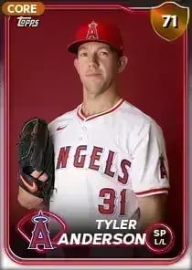Tyler Anderson, 71 Live - MLB the Show 24