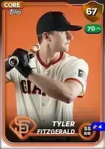 Tyler Fitzgerald, 67 Live - MLB the Show 24