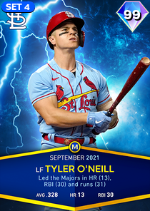 Tyler O'Neill, 99 Monthly Awards - MLB the Show 23