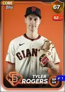 Tyler Rogers, 67 Live - MLB the Show 24