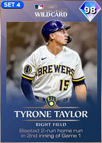 Tyrone Taylor, 98 2023 Postseason - MLB the Show 23