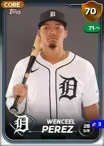 Wenceel Perez, 70 Live - MLB the Show 24