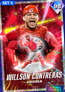 Willson Contreras, 98 2023 Finest - MLB the Show 23