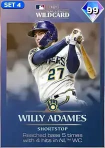 Willy Adames, 99 2023 Postseason - MLB the Show 23