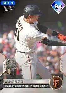 Wilmer Flores, 94 Topps Now - MLB the Show 23