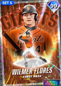 Wilmer Flores, 99 2023 Finest - MLB the Show 23