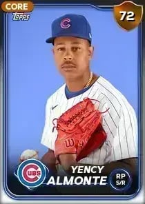Yency Almonte, 72 Live - MLB the Show 24