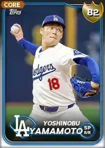 Yoshinobu Yamamoto, 82 Live - MLB the Show 24