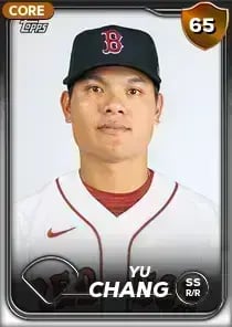 Yu Chang, 65 Live - MLB the Show 24