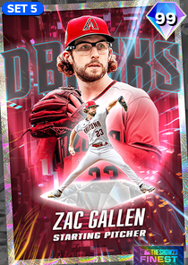 Zac Gallen, 99 2023 Finest - MLB the Show 23