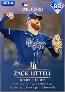 Zack Littell, 98 2023 Postseason - MLB the Show 23