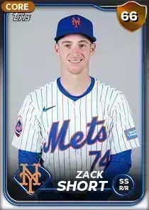 Zack Short, 66 Live - MLB the Show 24