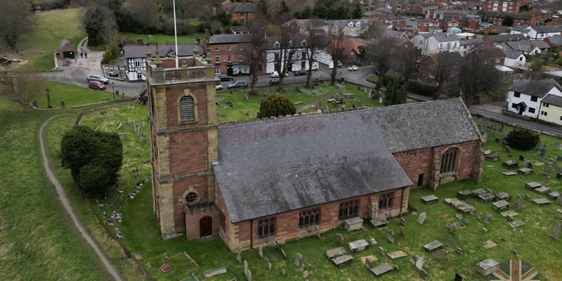 St Dunawads Church, Bangor-on-Dee