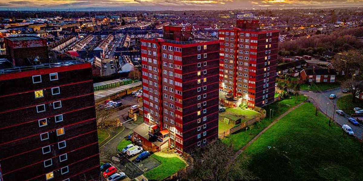 Hero image for Joseph Groome Towers, Ellesmere Port