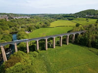 Pontcysyllte Aqueduct, Llangollen. The British Gazette