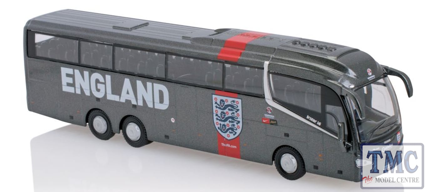 76IR6005 Oxford Diecast OO Gauge Irizar i6 Guideline England Football Team Coach