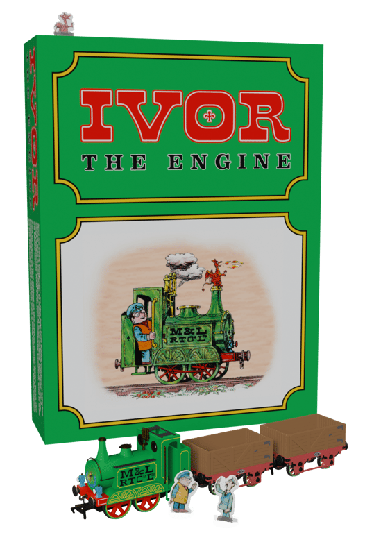 Ivor the Engine Train Pack - DCC Sound Fitted Ivor the Engine Train Pack - DCC Sound Fitted
