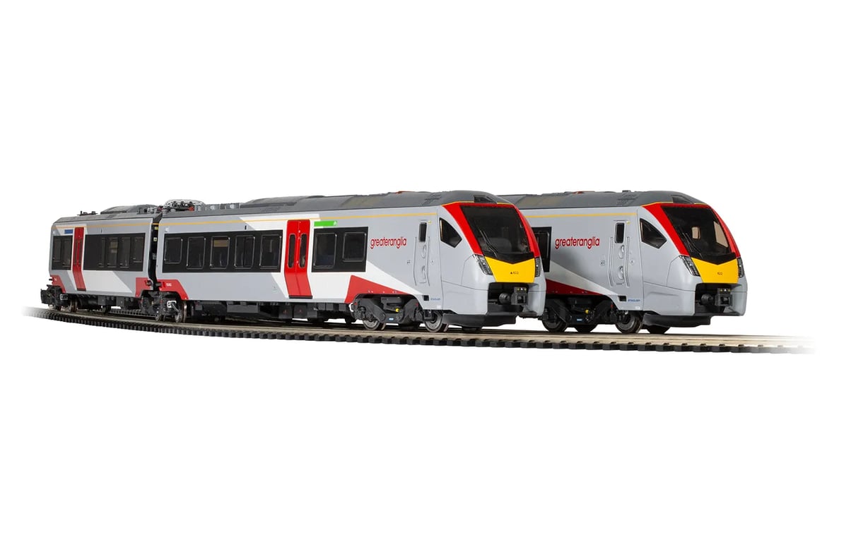 Greater Anglia, Class 755/4 'Flirt' 4 Car Train Pack - Era 11 Greater Anglia, Class 755/4 'Flirt' 4 Car Train Pack - Era 11