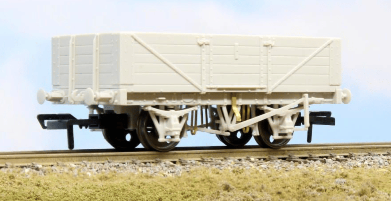 LMS Diagram 1666 Open Wagon LMS Grey - 24361 LMS Diagram 1666 Open Wagon LMS Grey - 24361