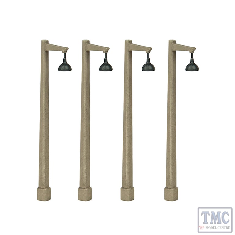 Concrete Single Arm Lamp Post x 4 Concrete Single Arm Lamp Post x 4