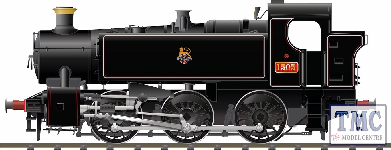 BR 15xx No.1505 Lined Black Early Emblem BR 15xx No.1505 Lined Black Early Emblem