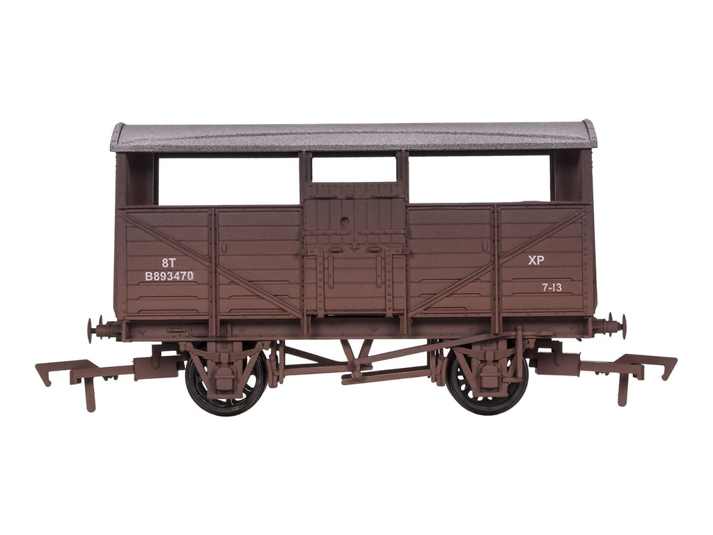 Grampus Wagon BR Black DB990425 Weathered Grampus Wagon BR Black DB990425 Weathered