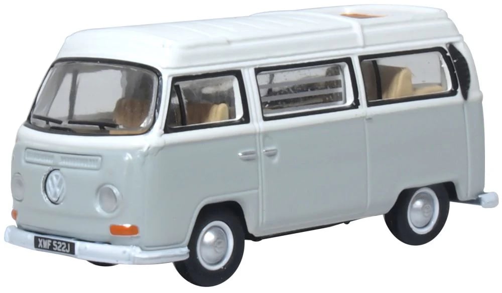 VW Bay Window Camper Silver Grey/White VW Bay Window Camper Silver Grey/White