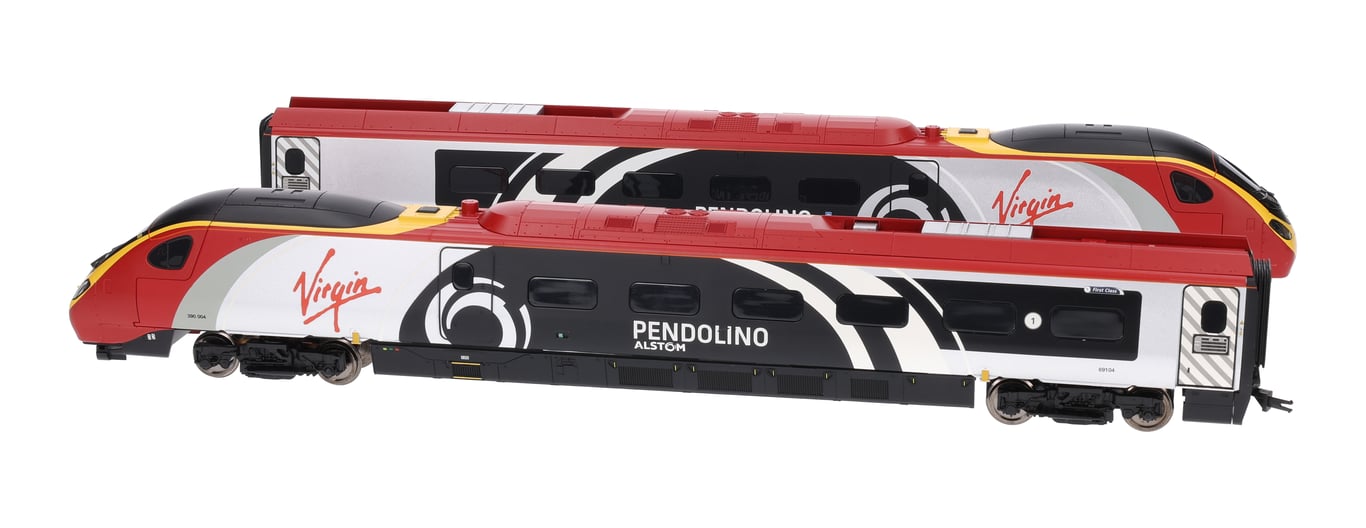 Hornby virgin trains pendolino electric train set clearance