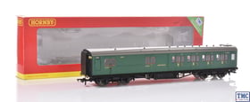 R4342B Hornby OO Gauge SR Maunsell 4 Compartment Brake 3rd Class 