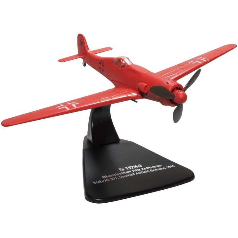 AC096S Oxford Diecast 1 72 Scale Focke Wulf TA152 Stab JG301 No Swastika FW Ta152