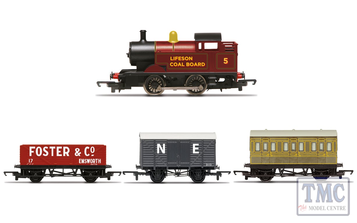R30035 Hornby Railroad OO Gauge 1 76 Scale Steam Engine Train Pack