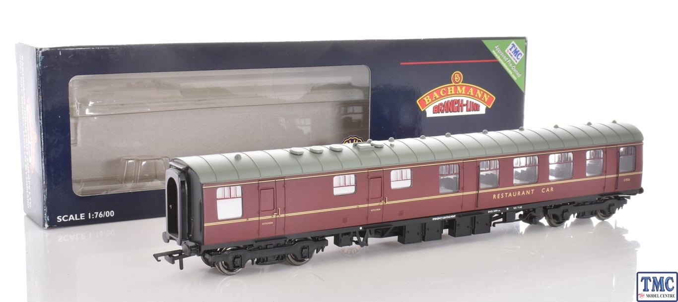 39 101 Bachmann OO Gauge BR Mk1 Restaurant Coach RU Maroon Pre Owned